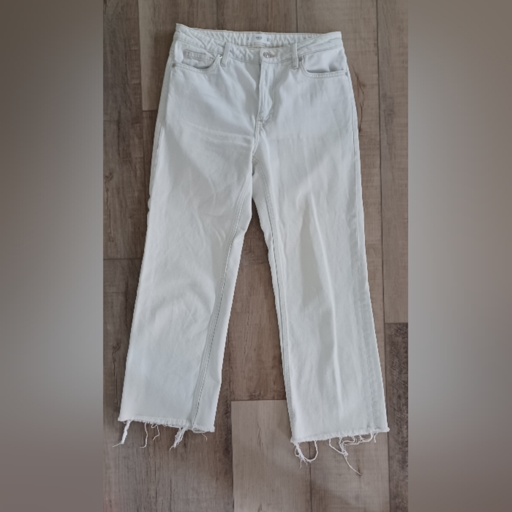MGO jeans size 6 in white
